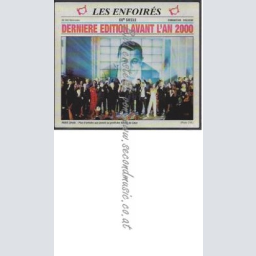 CD--LES ENFOIRES--    DERNIERE EDITION AVANT L'AN