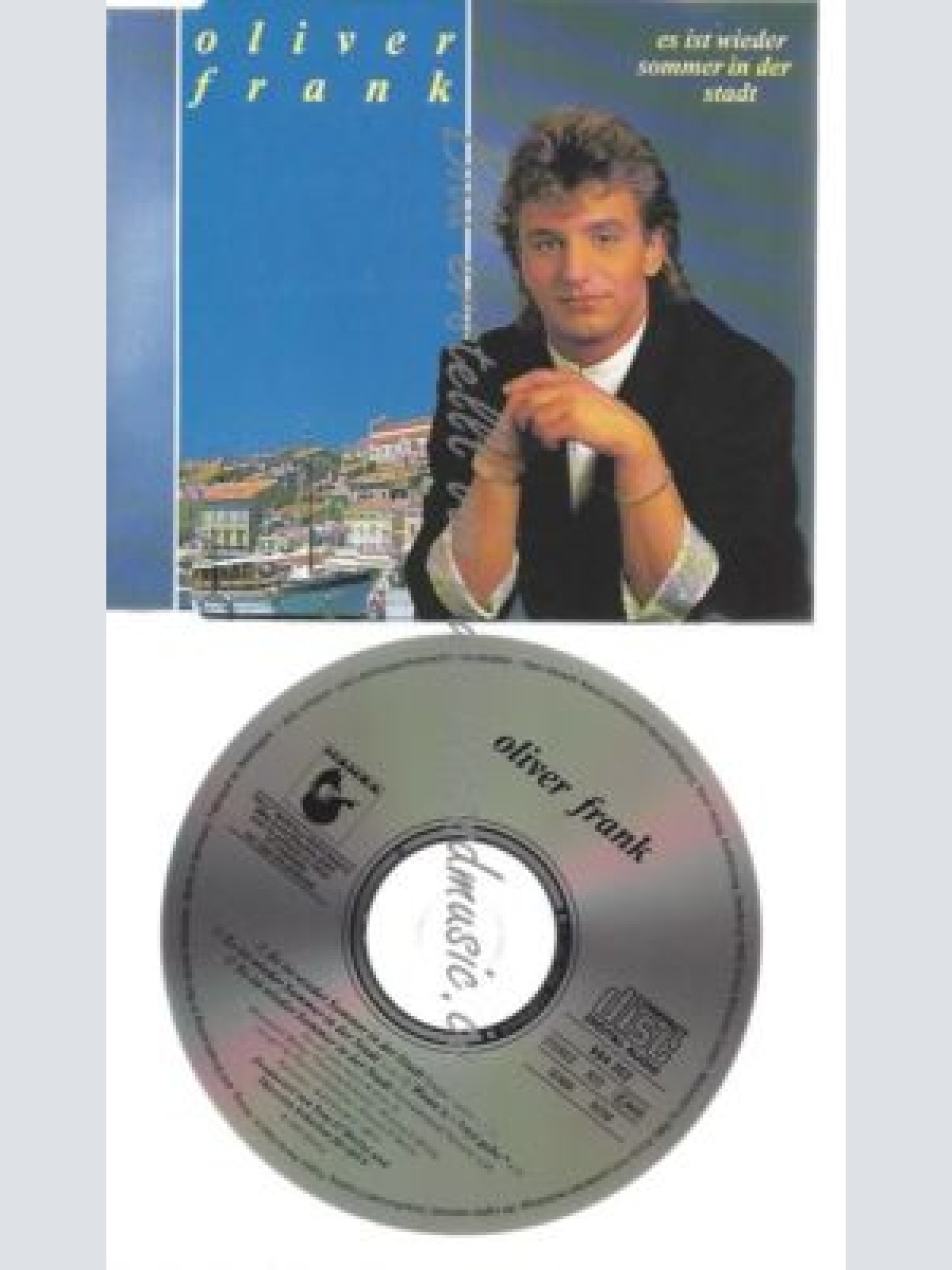 CD--OLIVER FRANK--    ES IST WIEDER SOMMER IN DER STADT -INCL. INSTR.-