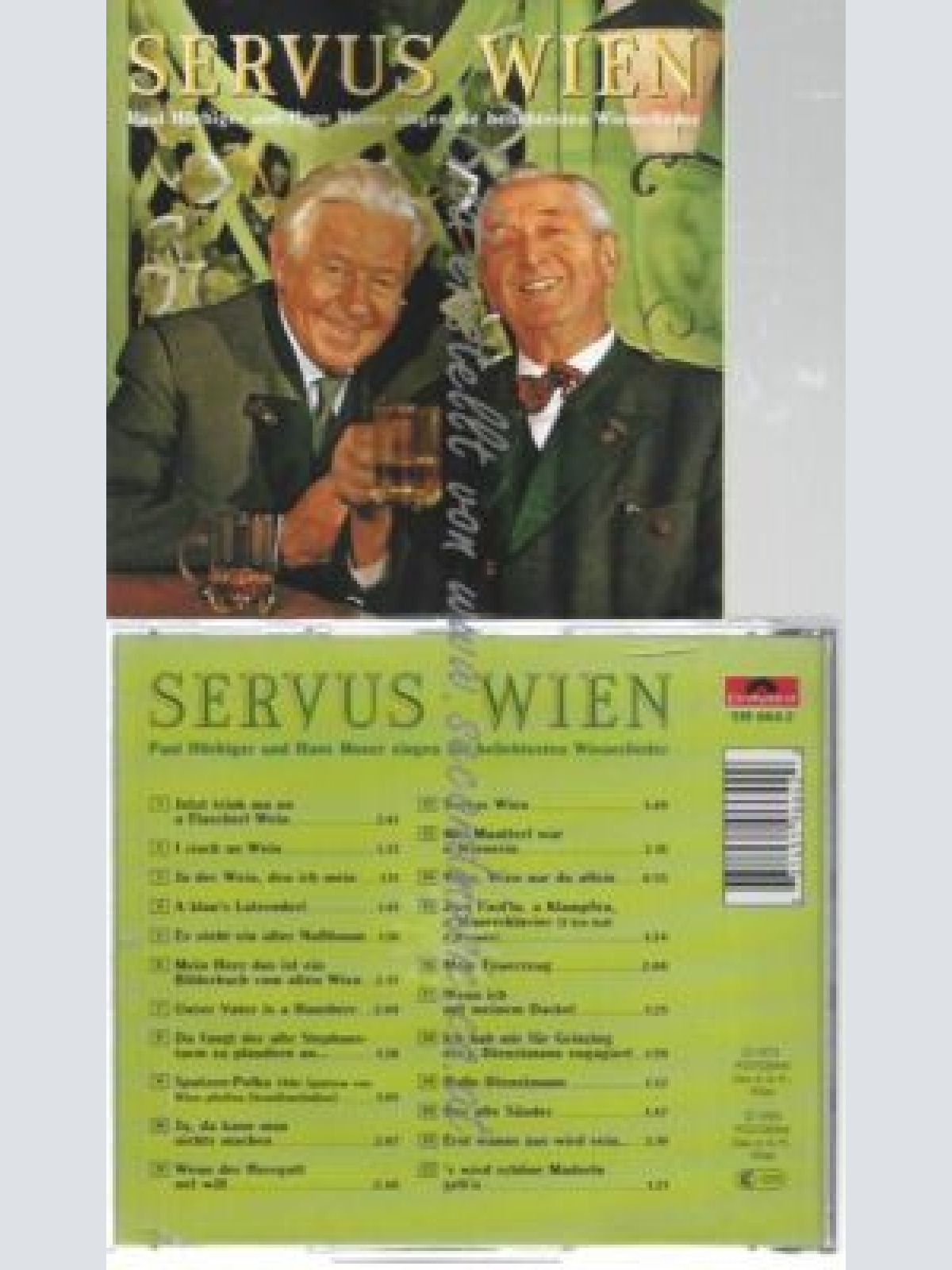 CD--HANS MOSER--    SERVUS WIEN