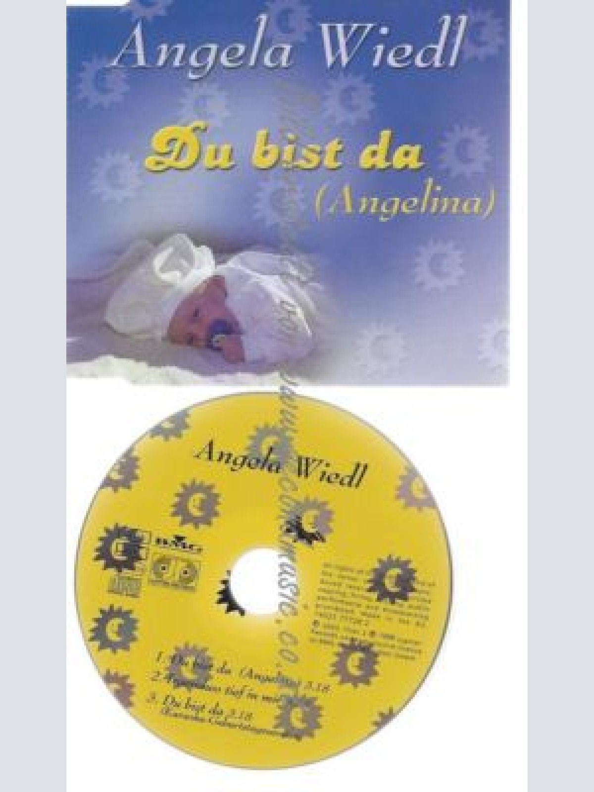 CD--WIEDL,ANGELA UND VARIOUS--    DU BIST DA -ANGELINA-