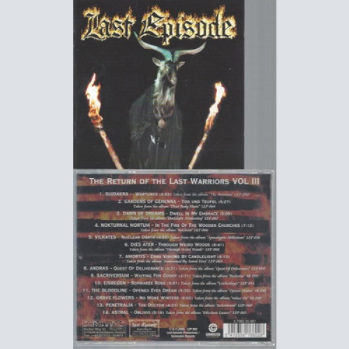 CD-The Return Of The Last Warriors 3