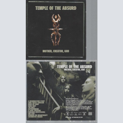 CD-Temple Of The Absurd  Mother, Creator, God // Promo-- 2 CDs