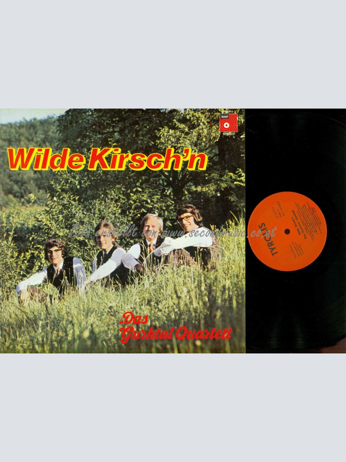 LP-- Das Gurktal Quartett – Wilde Kirsch'n   / NM /