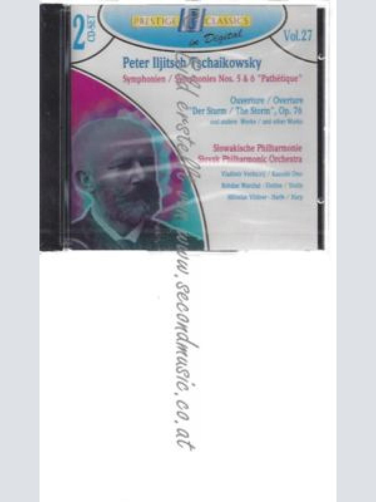 CD--Peter Iljitsch Tschaikowsky - Symphonien 5 & 6 "Pathetique"