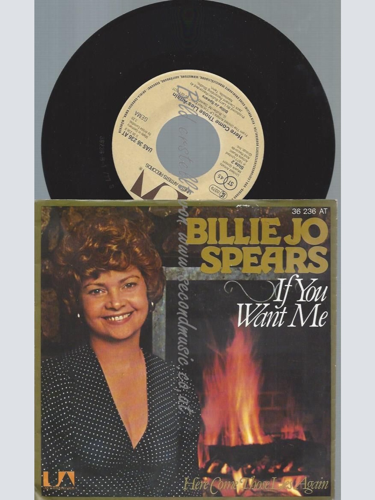 7"   Billie Jo Spears  If You Want Me