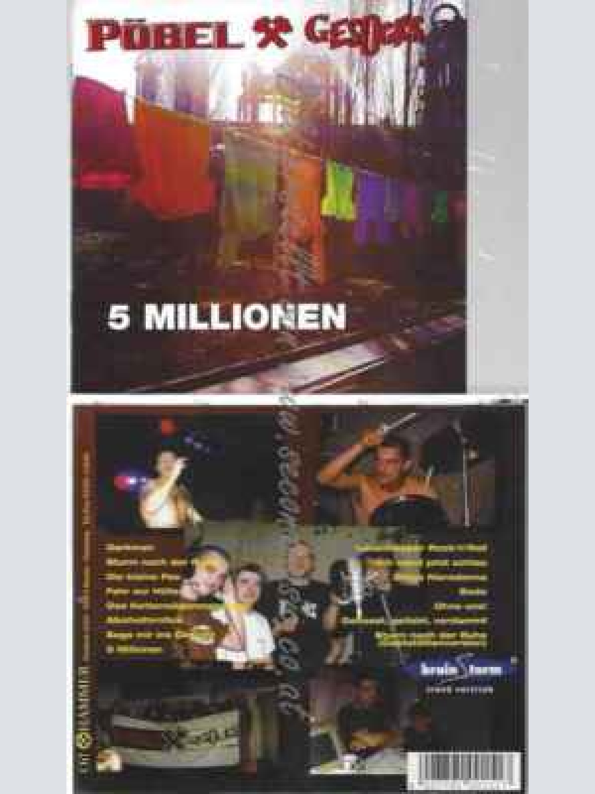 CD--PÖBEL & GESOCKS-- 5 MILLIONEN
