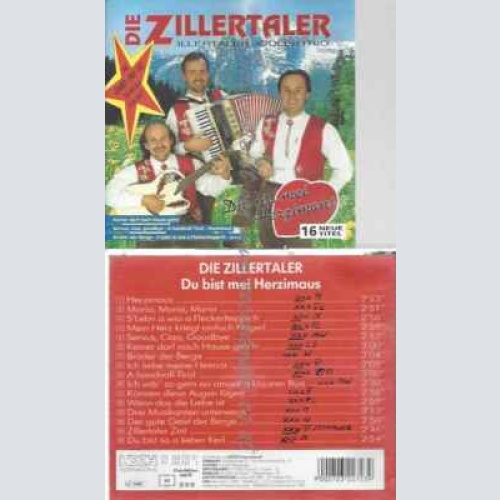 CD--ZILLERTALER JODLERTRIO | --DU BIST MEI HERZIMAUS