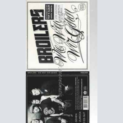 CD--BROILERS | --WIE WEIT WIR GEHEN (LIMITED EDITION)