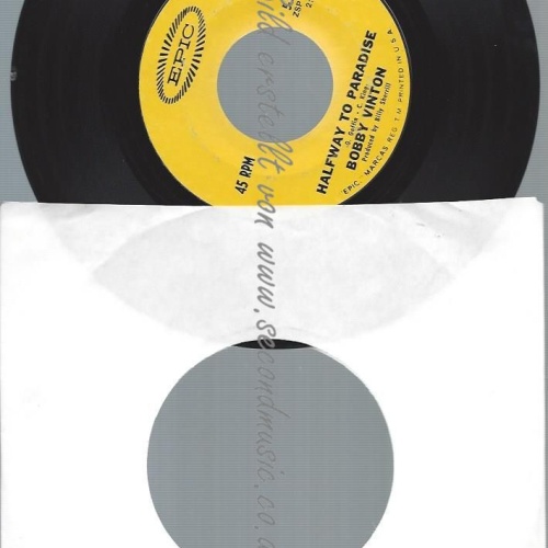 7"    Bobby Vinton  Halfway To Paradise