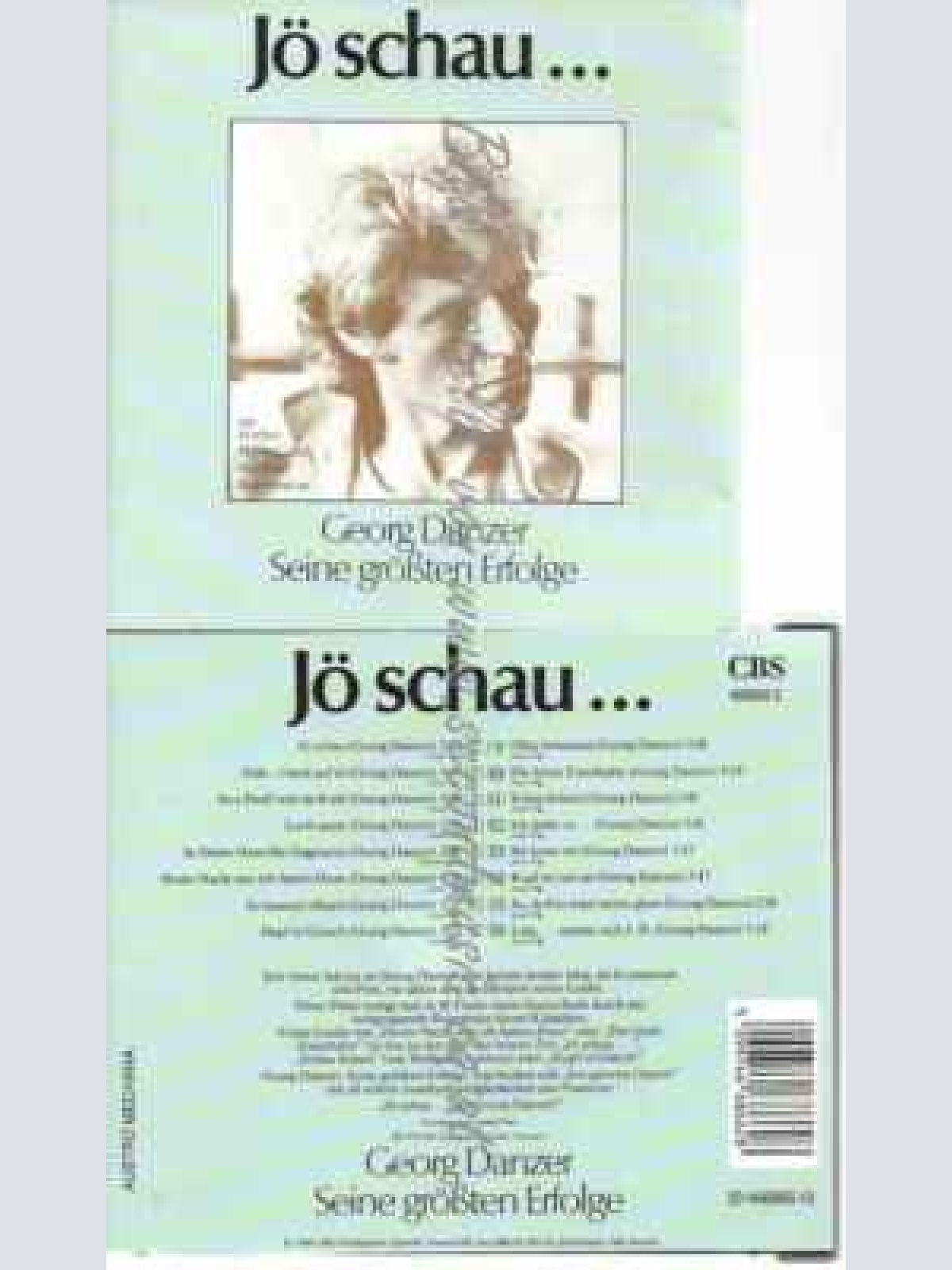 CD--GEORG DANZER | --JÖ SCHAU... SEINE GRÖßTEN ERFOLGE