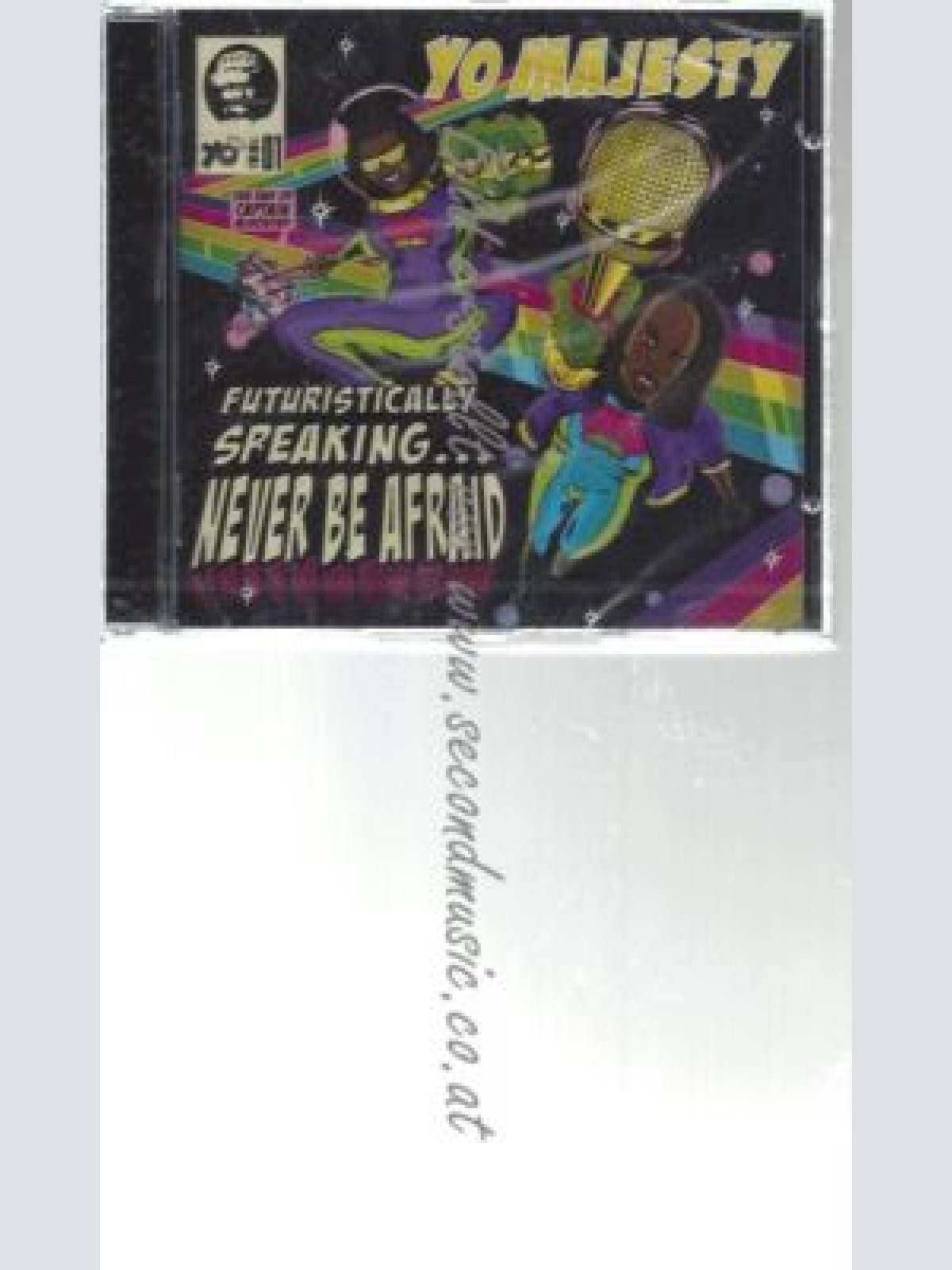 CD--YO MAJESTY--    FUTURISTICALLY SPEAKING.NEVER BE AFRAID