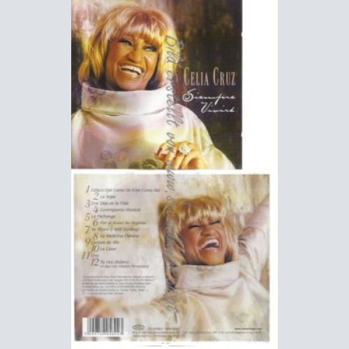 CD--CELIA CRUZ--    SIEMPRE VIVIRÉ
