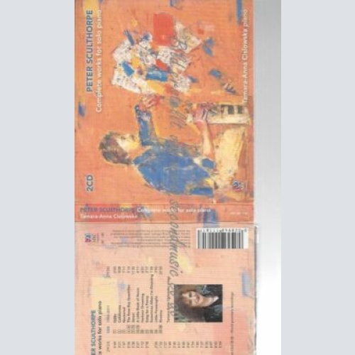 CD--  SCULTHORPE,PETER | --COMPLETE WORKS FOR SOLO PIANO