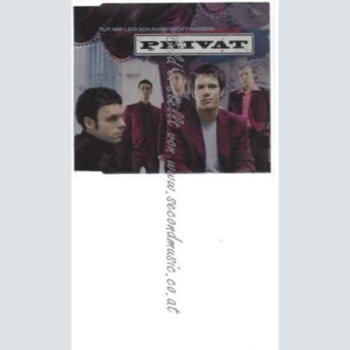 CD--PRIVAT--    ES TUT MIR LEID -ICH KANN NICH