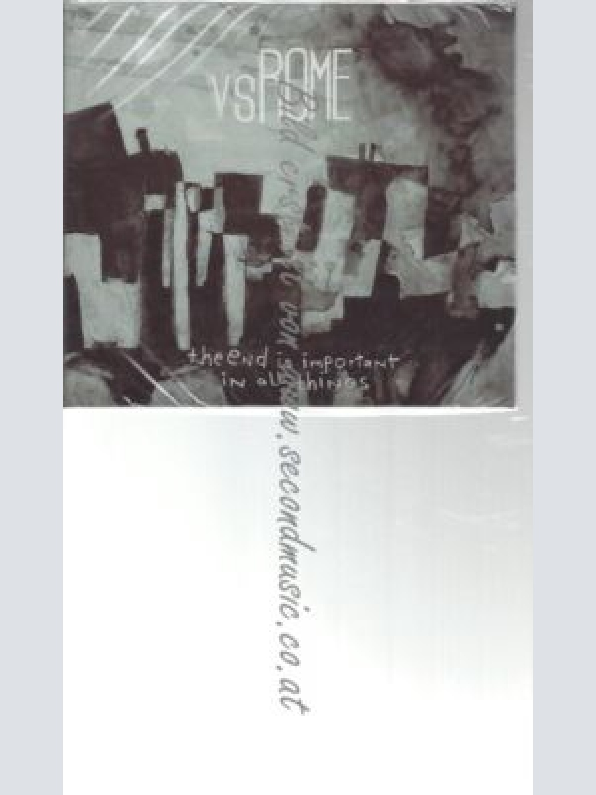 CD--VS.ROME--    THE END IS ANT IN ALL THINGS