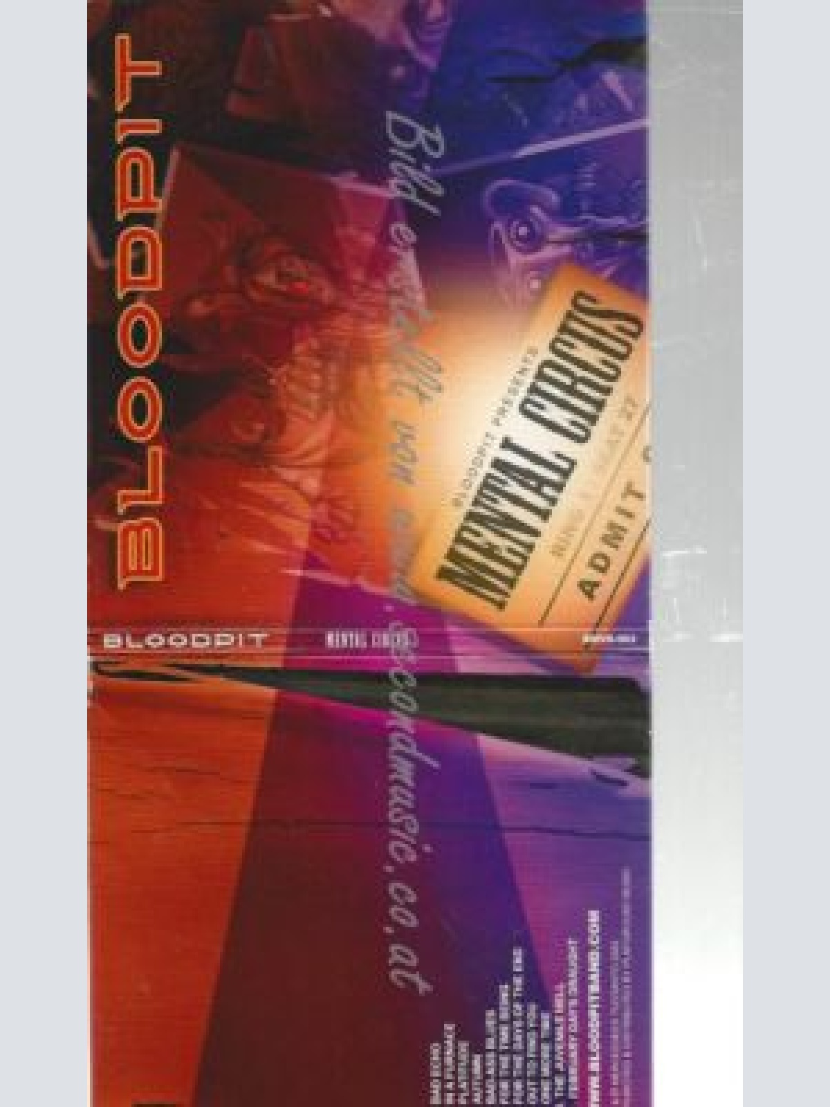 CD--MARILYN MONROE UND BLOODPIT--    MENTAL CIRCUS |