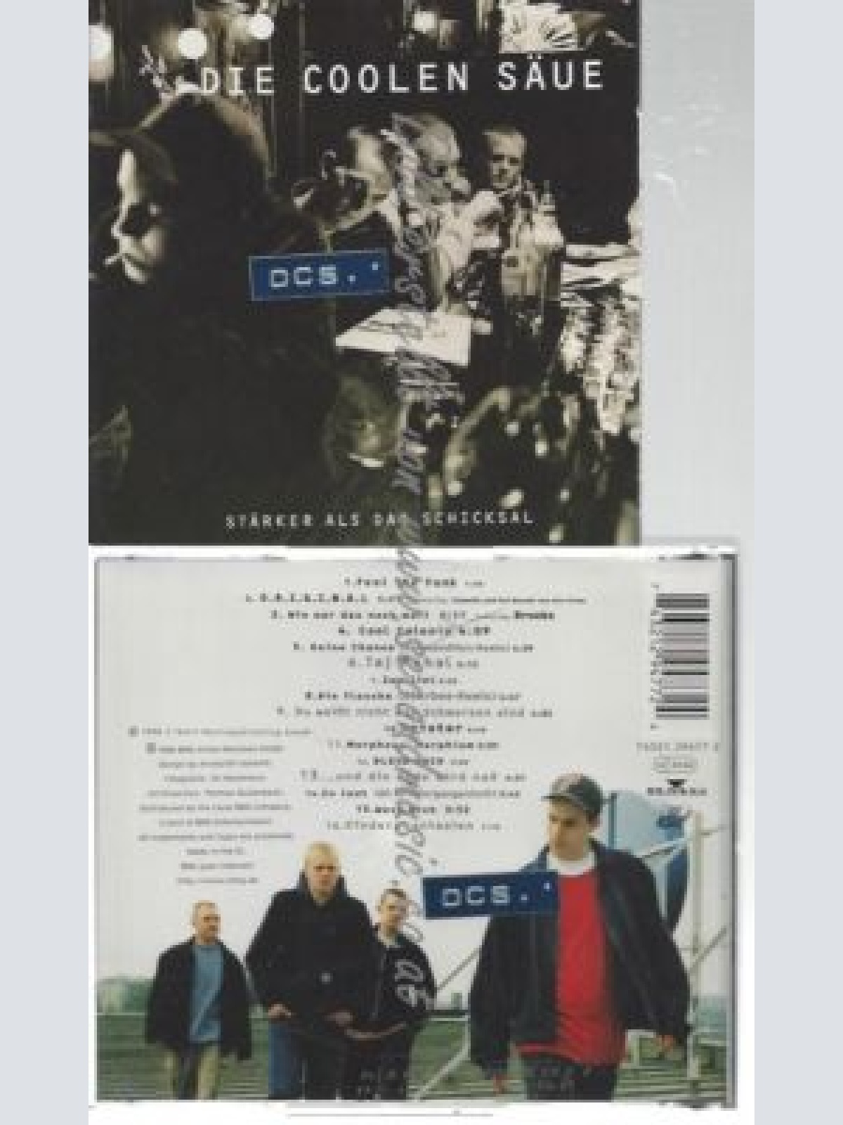 CD--DIE COOLEN SAEUE--    STÄRKER ALS DAS SCHICKSAL