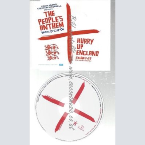 CD--SHAM  & THE SPECIAL ASSEMBLY--    HURRY UP ENGLAND - THE PEOPLE'S ANTHEM