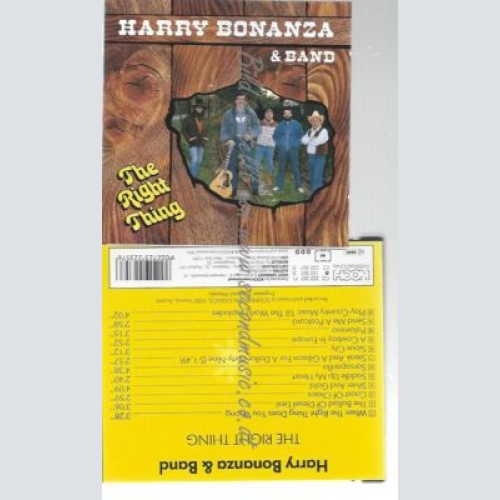 CD--Right thing  //  Harry Bonanza