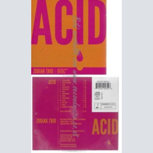 CD--ZODIAK TRIO--    ACID