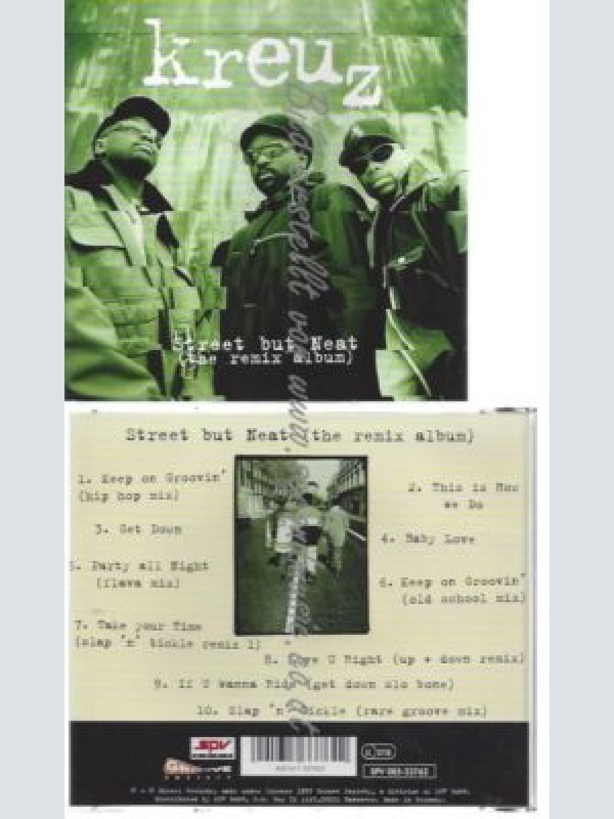 CD--THE REMIX ALBUM    / JOSIE KREUZER UND KREUZ--    STREET BUT NEAT