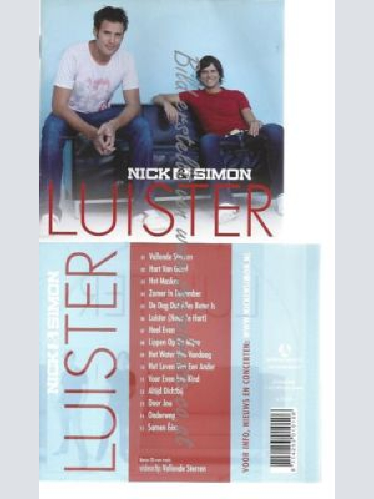 CD--Luister //  Nick & Simon