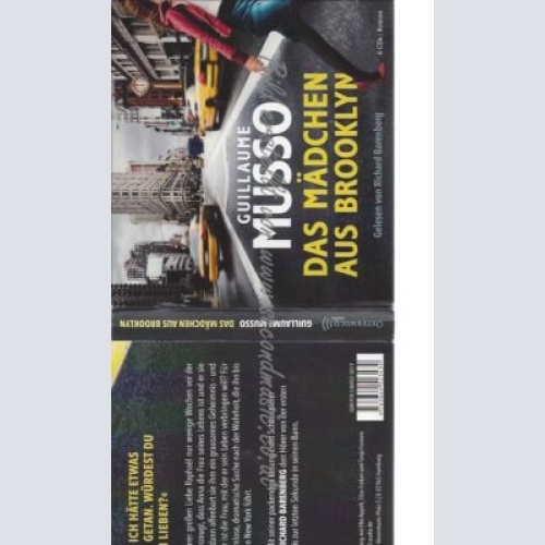 CD--GUILLAUME MUSSO  --    DAS MÄDCHEN AUS BROOKLYN:  CDS.