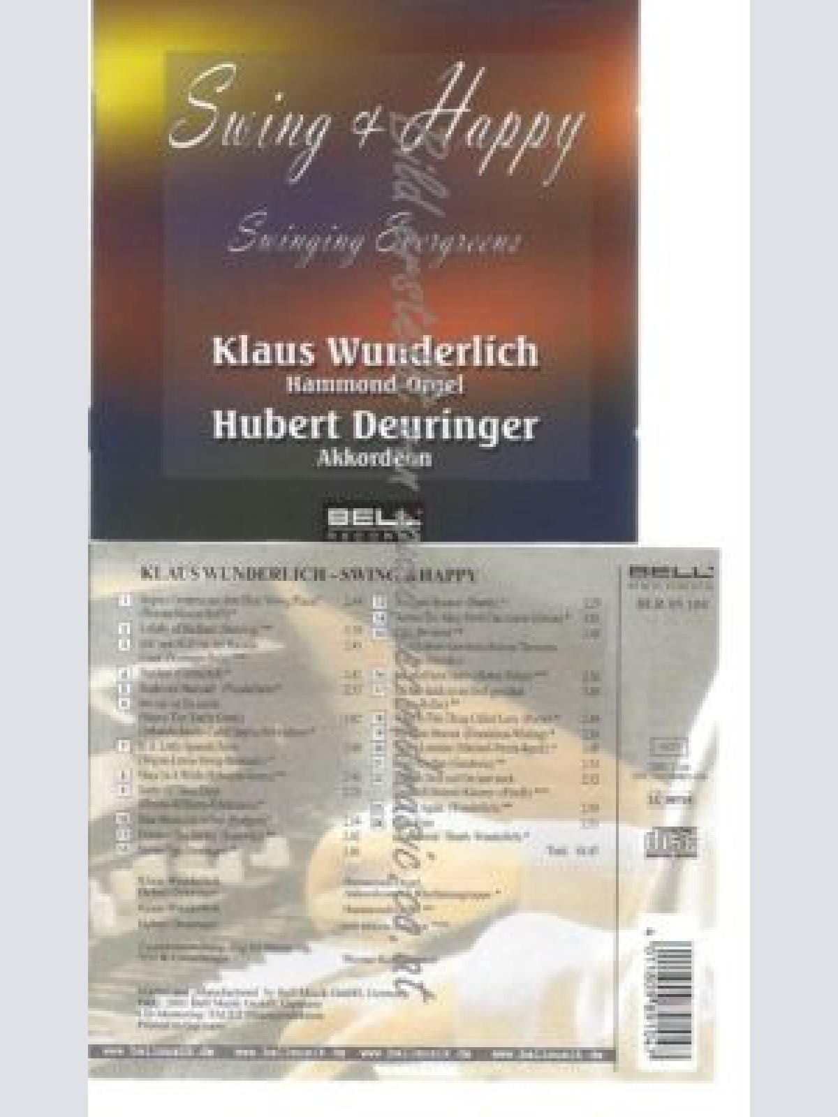 CD--KLAUS WUNDERLICH, HUBERT DEURINGER--    SWING & HAPPY