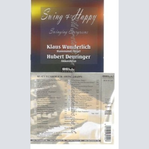 CD--KLAUS WUNDERLICH, HUBERT DEURINGER--    SWING & HAPPY
