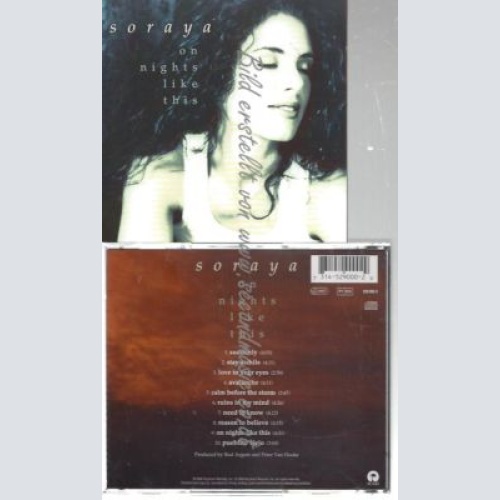 CD--SORAYA--    ON NIGHTS LIKE THIS