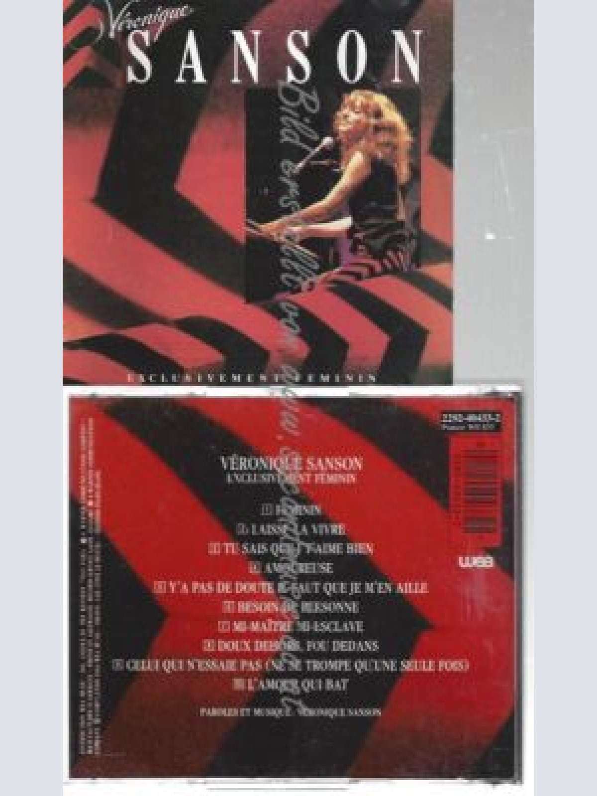 CD--VERONIQUE SANSON--    EXCLUSIVEMENT FEMININ
