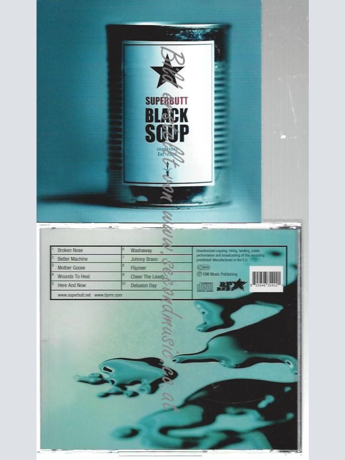 CD--SUPERBUTT--    BLACK SOUP