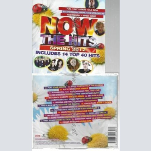 CD--VARIOUS [WARNER AUSTRALIA]--NOW THE HITS OF SPRING 2012