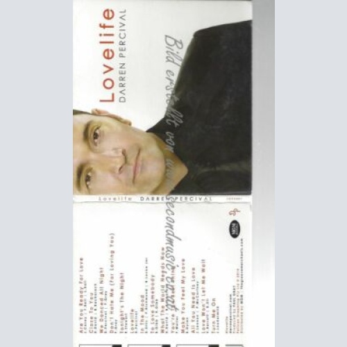 CD--DARREN PERCIVAL--LOVELIFE