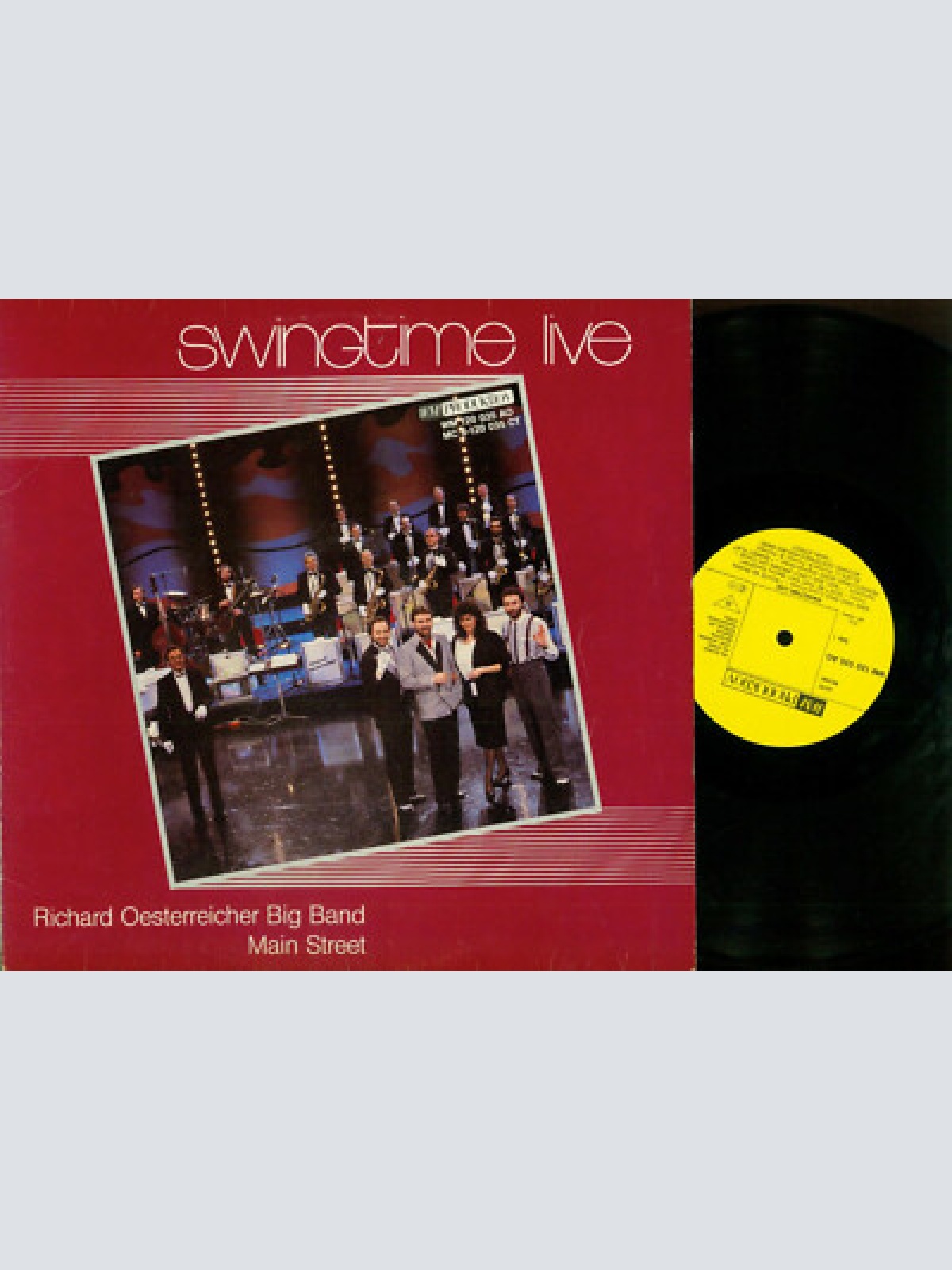LP-- Richard Oesterreicher Big Band, Main Street – Swingtime Live