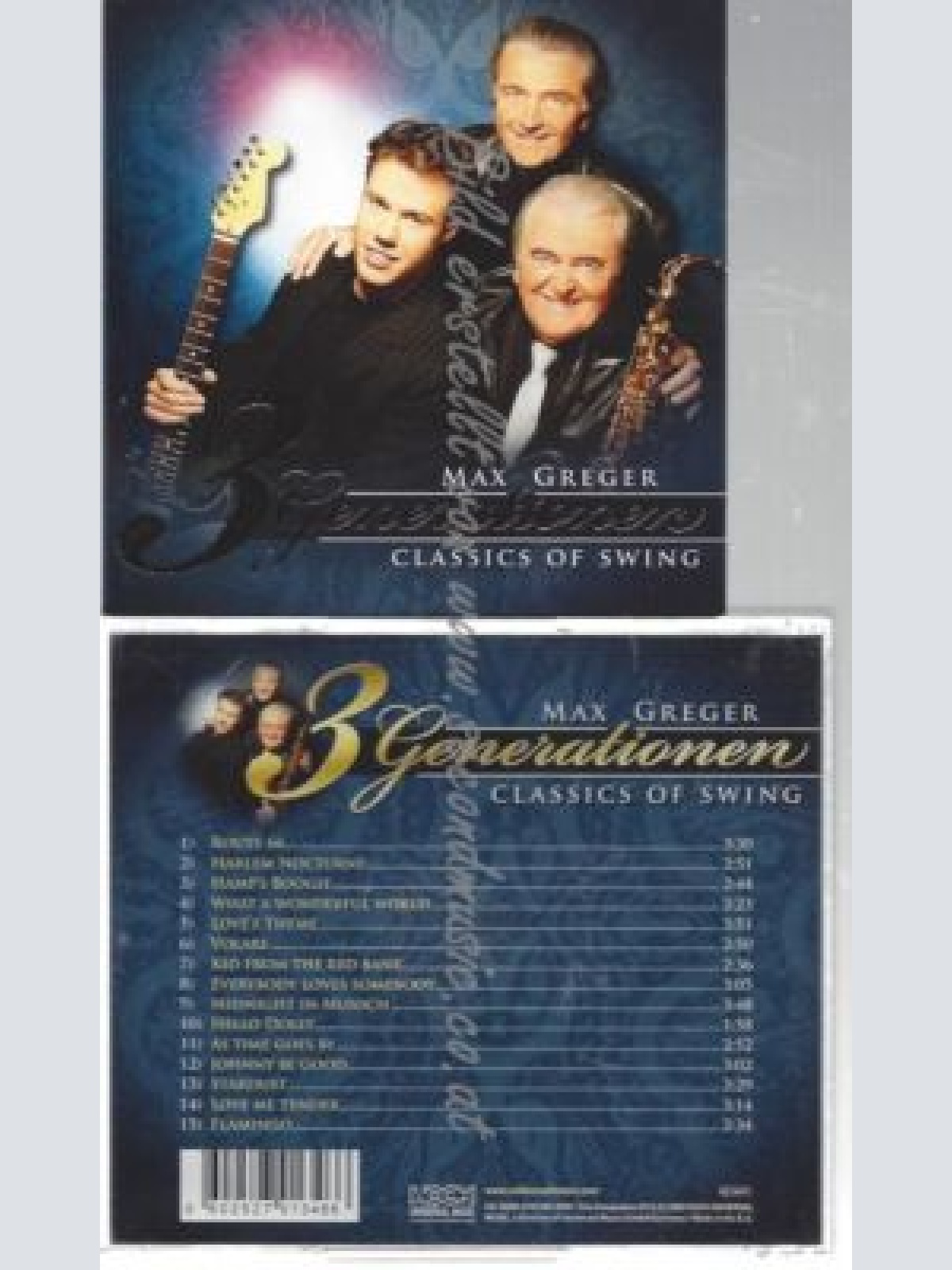 CD--MAX GREGER--     GENERATIONEN MAX GREGER