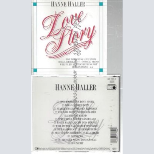 CD--HANNE HALLER--    LOVE STORY