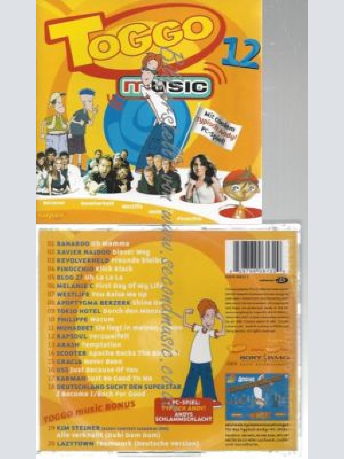 CD--VARIOUS--    TOGGO MUSIC  12 | ENHANCED