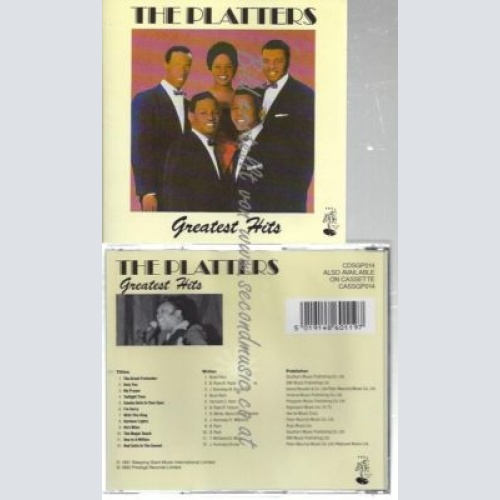 CD--THE PLATTERS--    THE PLATTERS GOLDEN HITS -BLUEST COLLECTION-