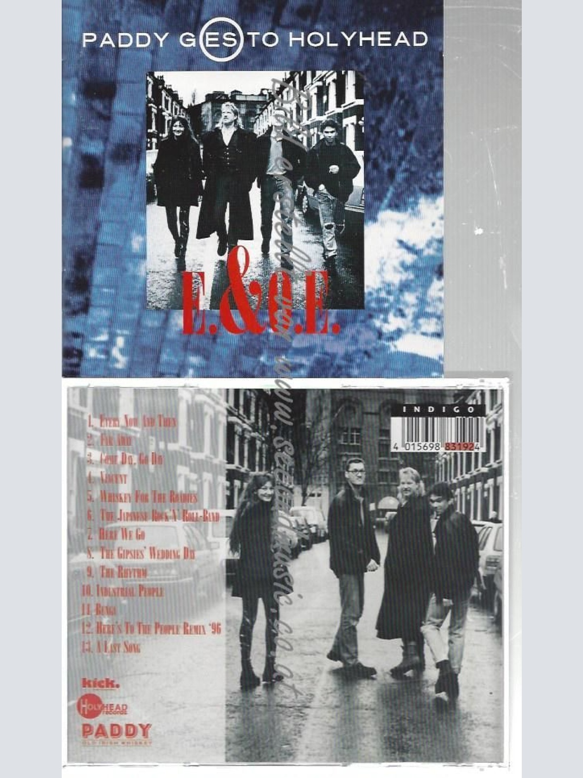 CD--PADDY GOES TO HOLYHEAD--    E.& O.E.