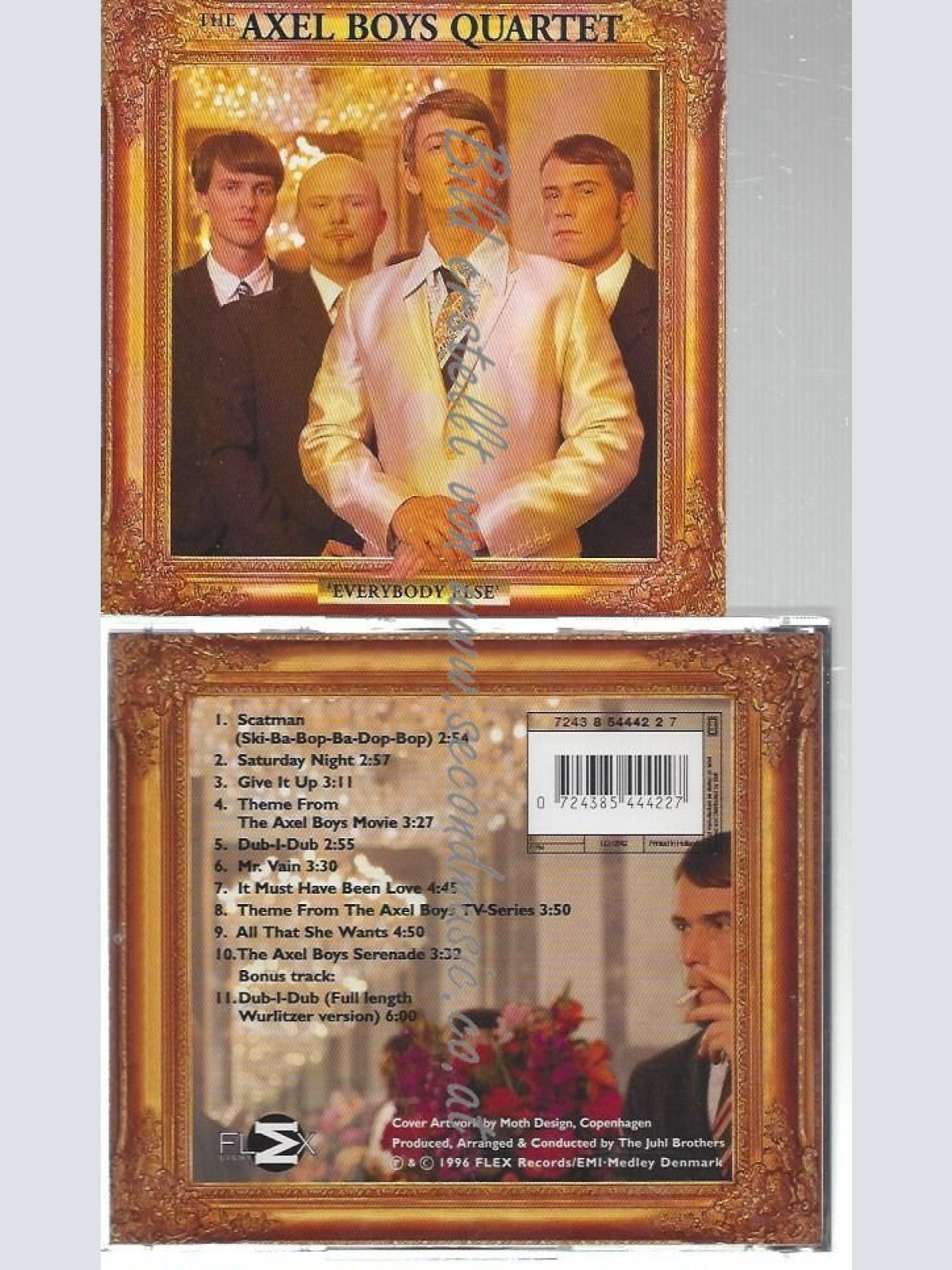 CD--AXEL BOYS QUARTET--    EVERYBODY ELSE