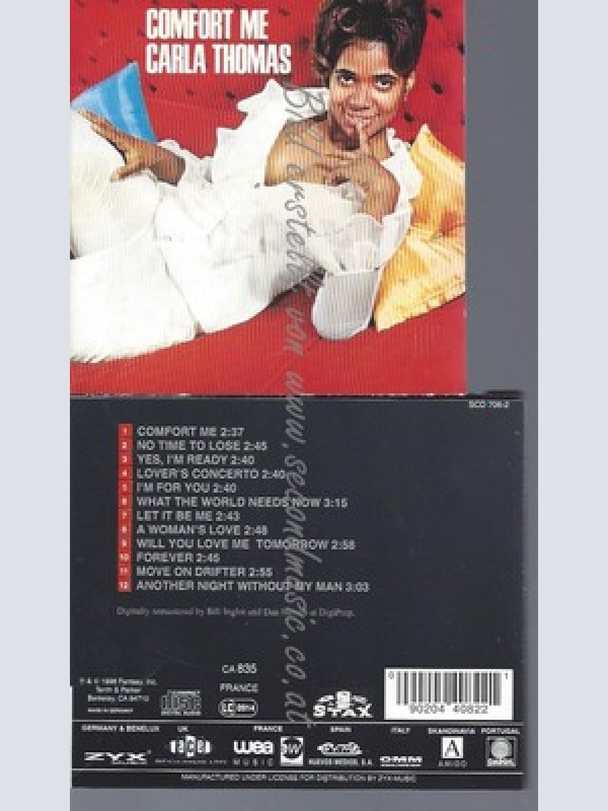 CD--CARLA THOMAS--COMFORT ME -STAX 706-