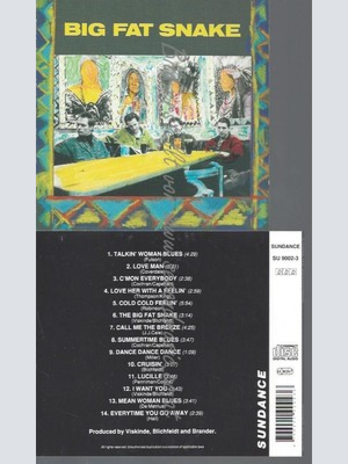 CD--BIG FAT SNAKE--BIG FAT SNAKE