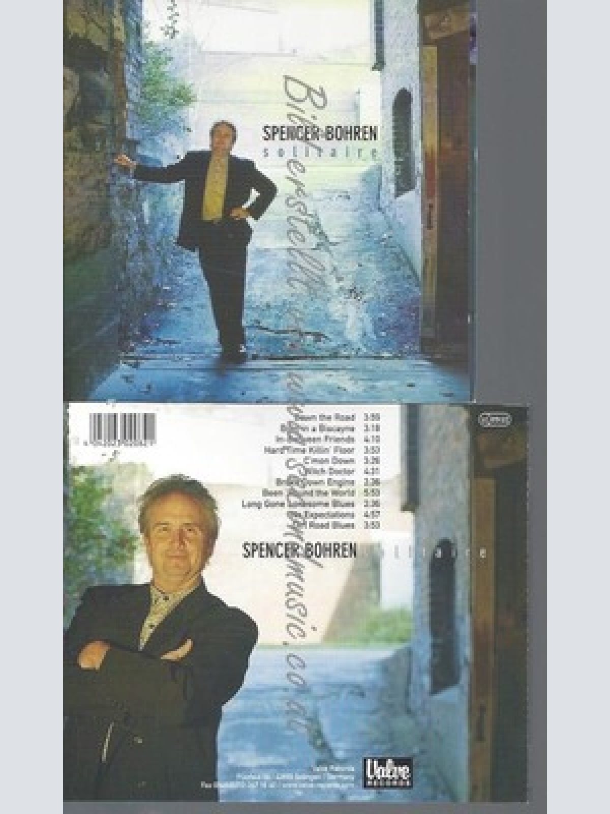 CD--SPENCER BOHREN--SOLITAIRE