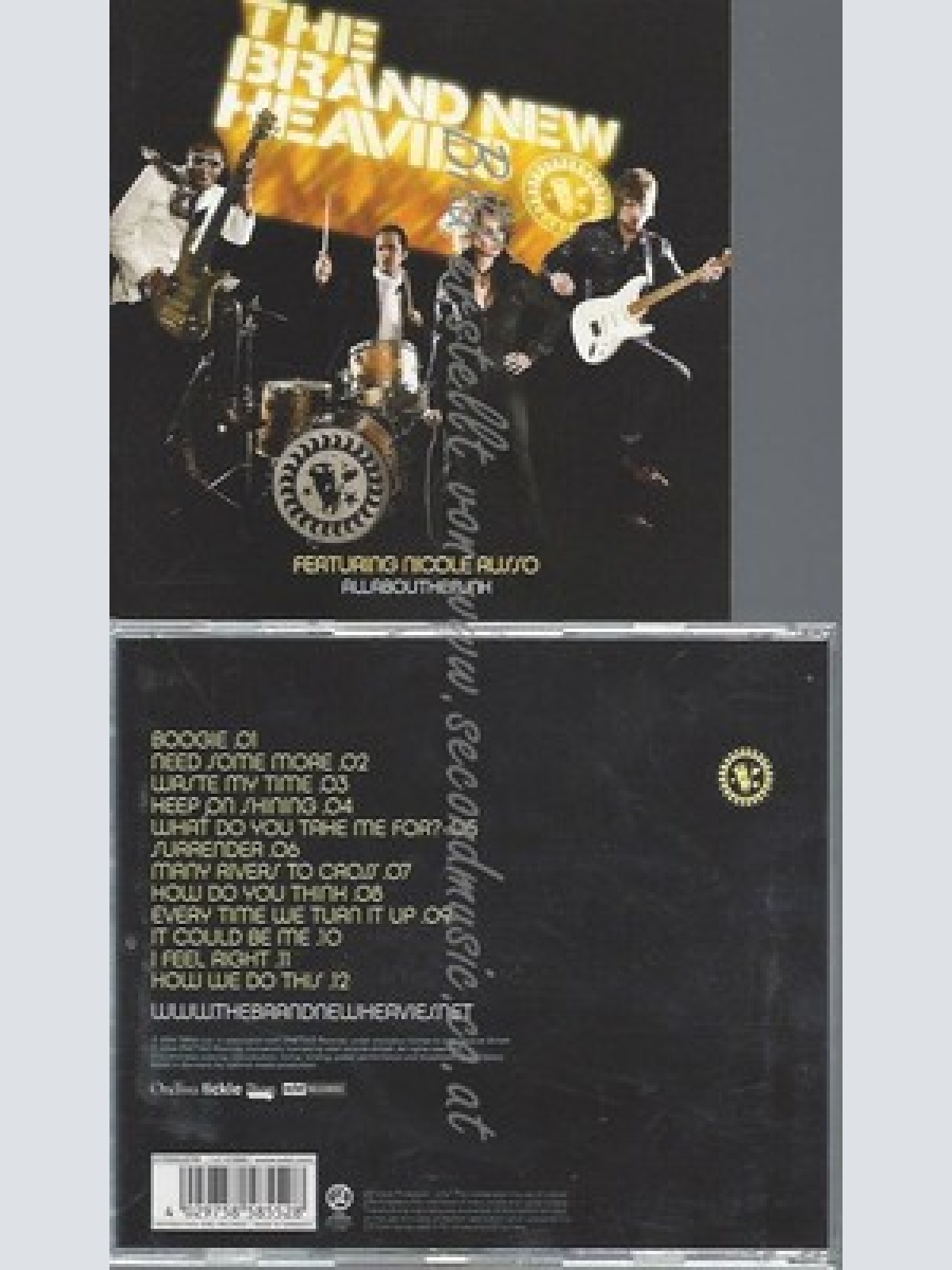 CD--THE BRAND NEW HEAVIES--ALLABOUTTHEFUNK