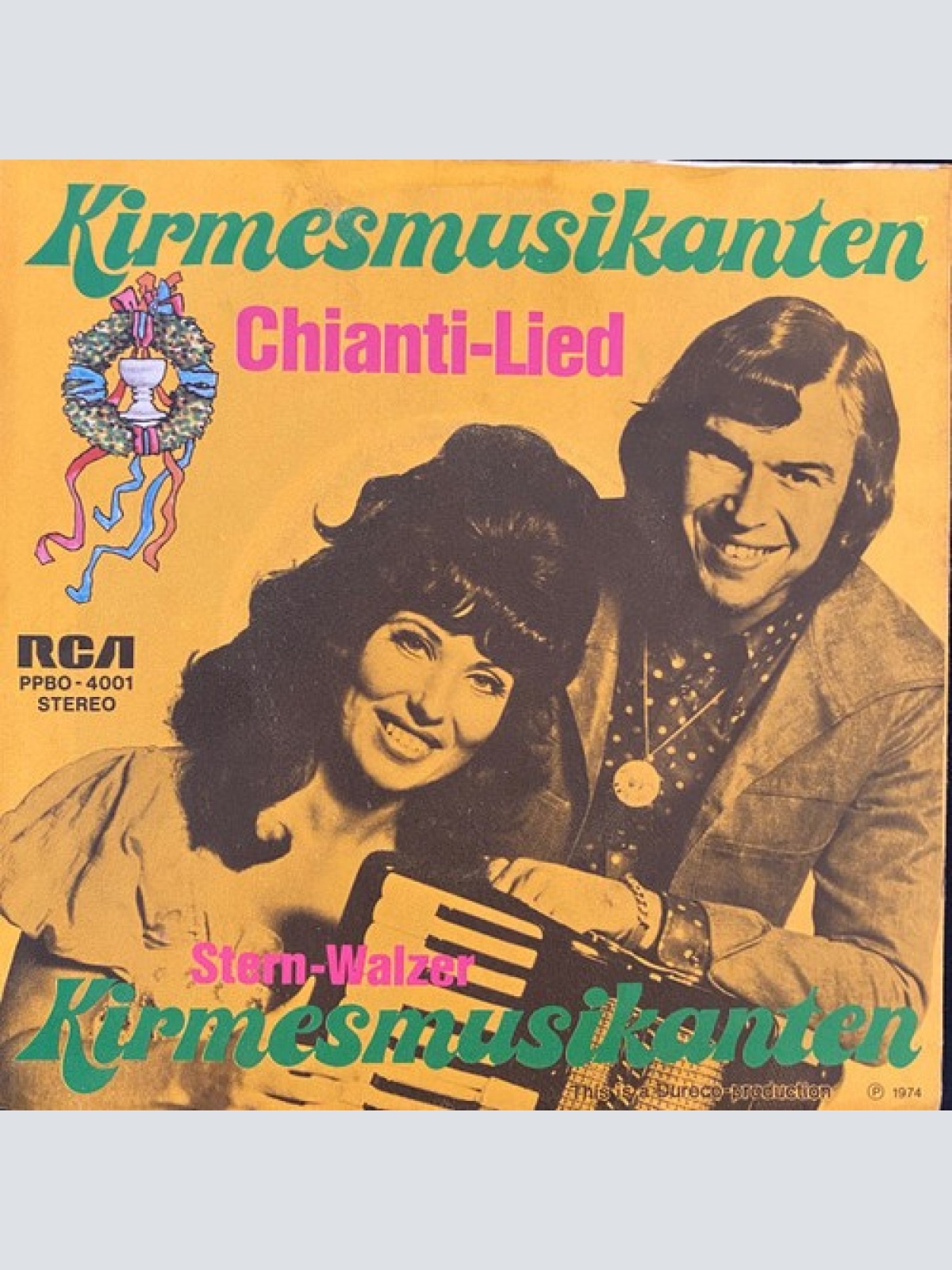 7", Promo Kirmesmusikanten* - Chianti-Lied / Stern-Walzer