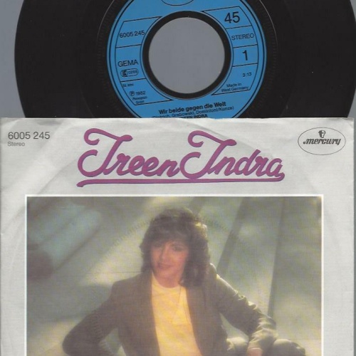 7"  Ireen Indra  Wir Beide Gegen Die Welt