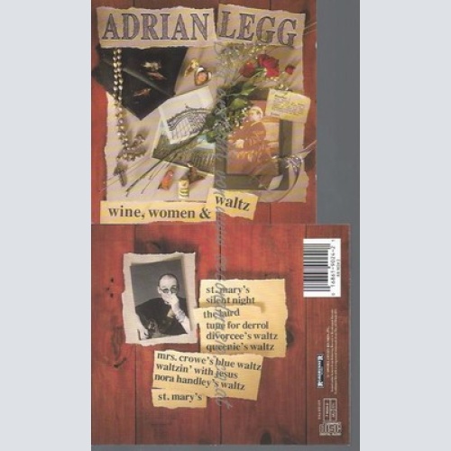 CD--ADRIAN LEGG--WINE, WOMEN & WALTZIMPORT