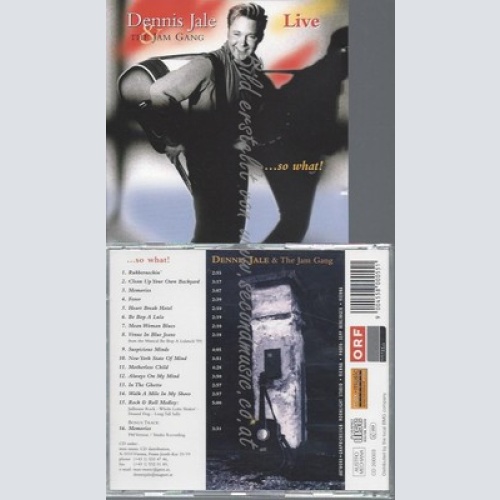 CD--JALE DENNIS UND JALE,DENNIS--LIVE - SO WHAT