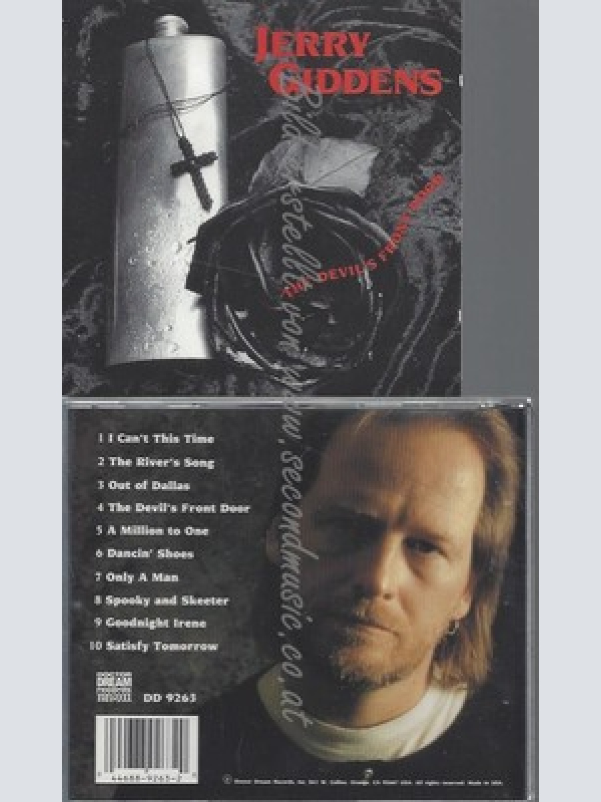 CD--JERRY GIDDENS--DEVILS FRONT DOOR | IMPORT